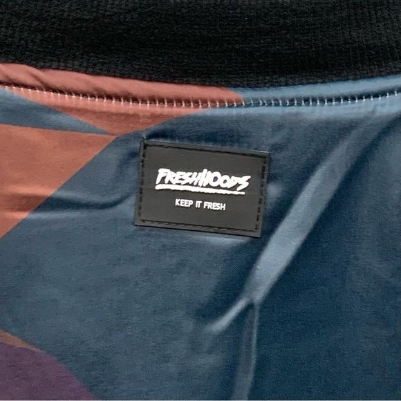 Mens Cubes Bomber Jacket Plus Size 3L High-quality polyester - Picture 4 of 5